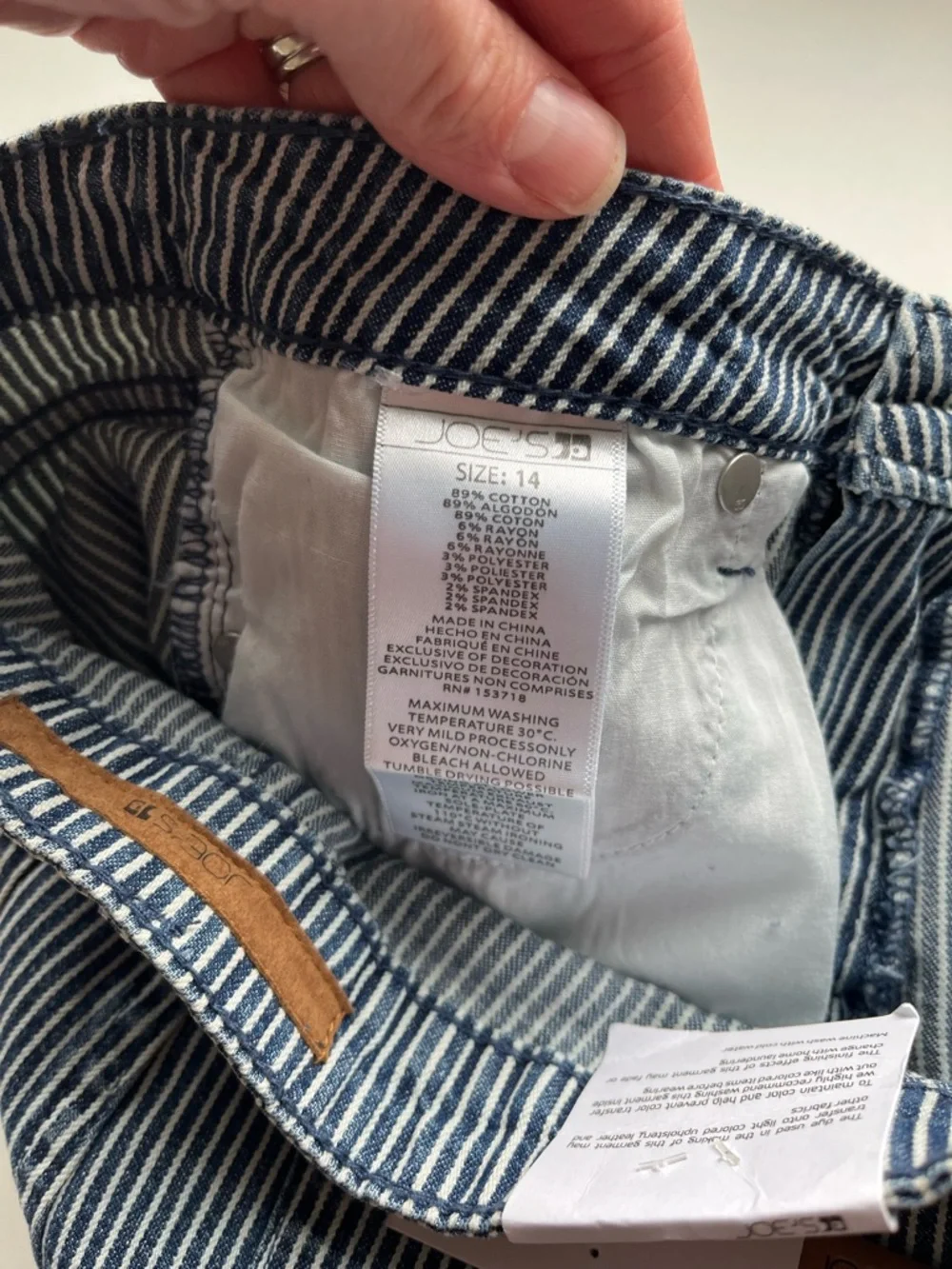Joes Jeans new tags